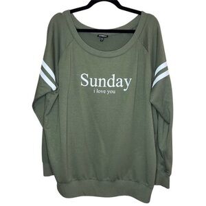 EXPRESS Cozy Large Sweatshirt